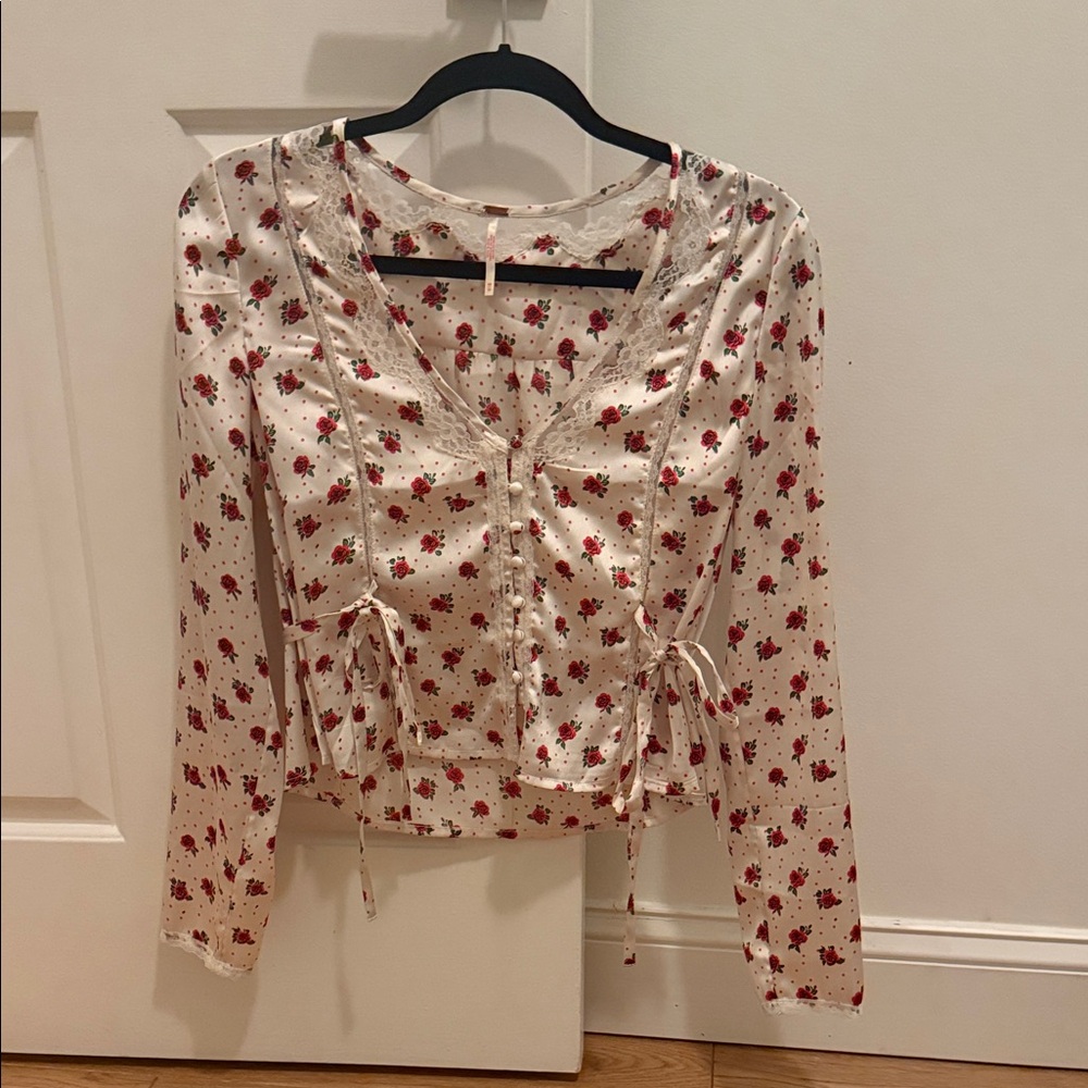 Free people Floral Print Women's Top